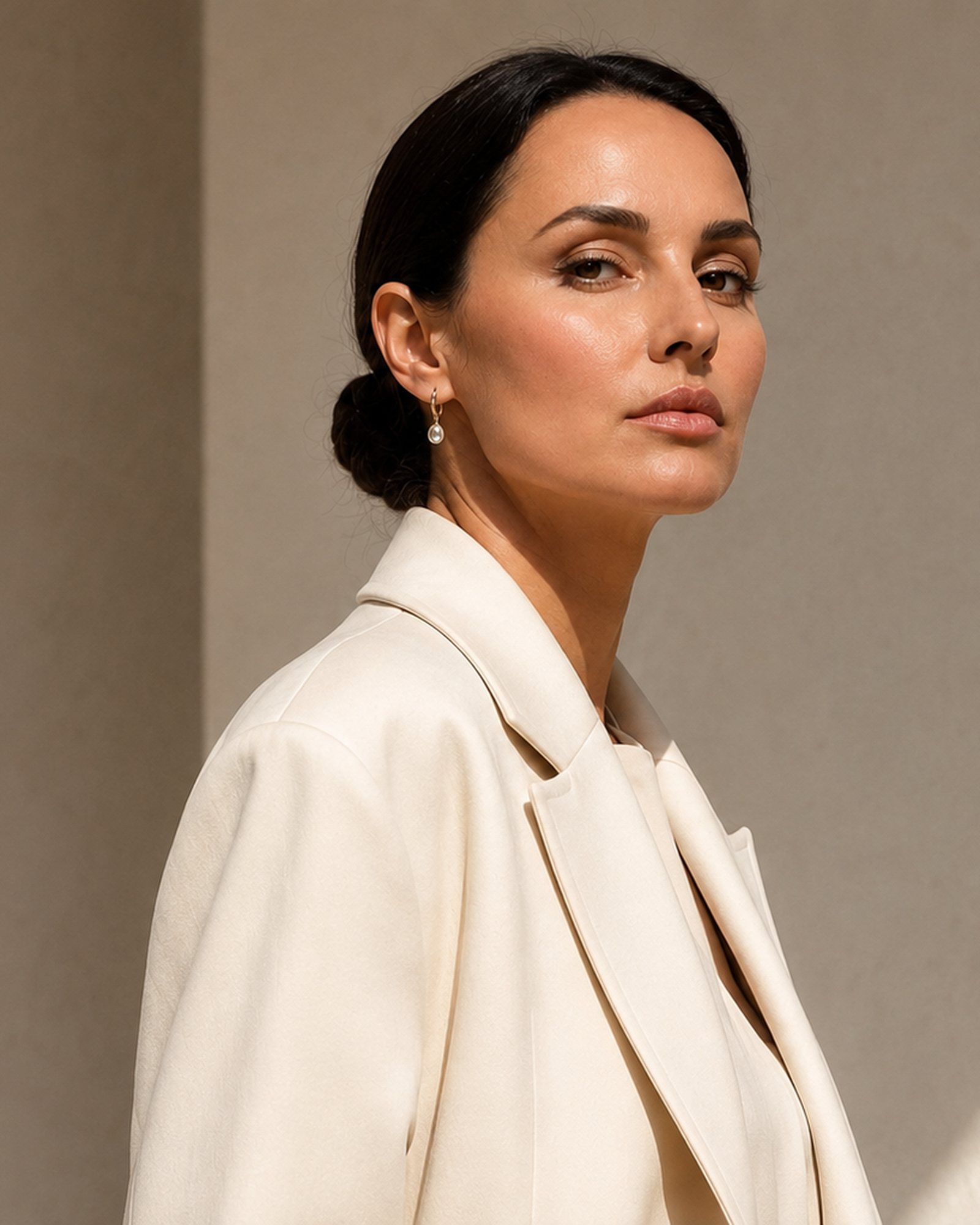 Structured Blazer — detail